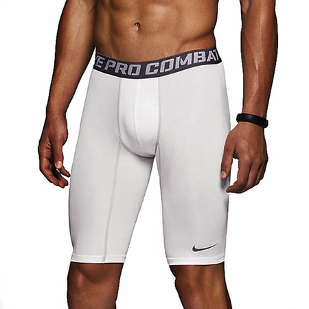 Nike Short Pro Combat Core Compression 2.0 9\'\' (100/blanco/gris)