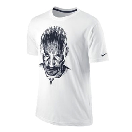 Kobe Dri-Fit Tron Face T-Shirt (100/weiß/obsidian)