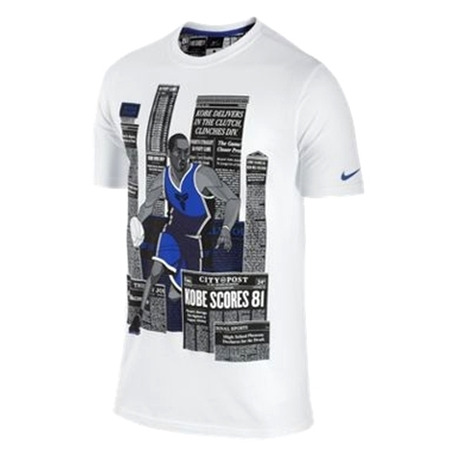 Kobe Dri-FIT Darko Herren T-Shirt (100/weiß/blau)