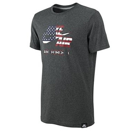 Nike Camiseta Air Force 1 USA (gris)