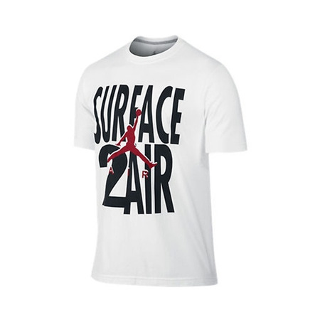 Jordan T-Shirt Air From Surface 2 (102/weiß/schwarz/rot)