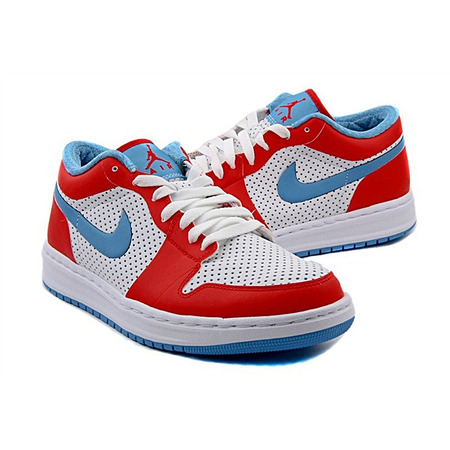 Air Jordan Alpha 1 Niedrig (weiß/rot/best)