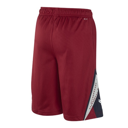 Kobe Short Knit Perforated Niño (673/rojo)