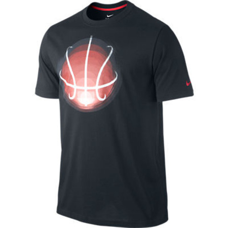 Camiseta Glow Ball Optic (012/negro/rojo)