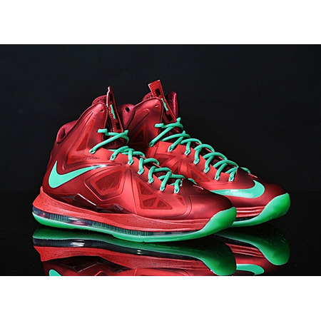 Lebron X "Weihnachten 2012" (600/rot/grün)