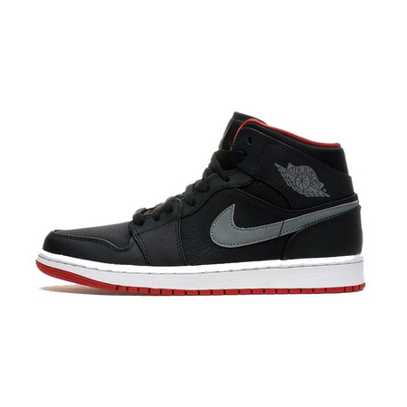 Air Jordan 1 Mid "Night" BG Child (034/black/red/white)(36-40)