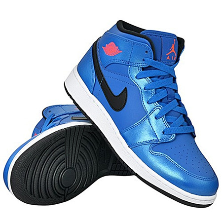 Air Jordan 1 Mid BG Child "SportBlue" (423/azul/red/bl)(36-40)