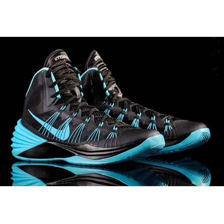 Nike Hyperdunk 2013 "Gamma Blue" (004 / negro / celestial laze)