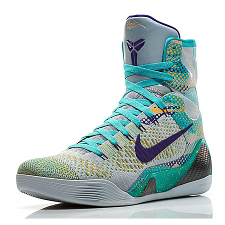 Kobe 9 Elite "Superhero" (005/wolfgrey/purple/turquoise)