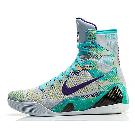 Kobe 9 Elite "Superhero" (005/wolfgrey/purple/turquoise)