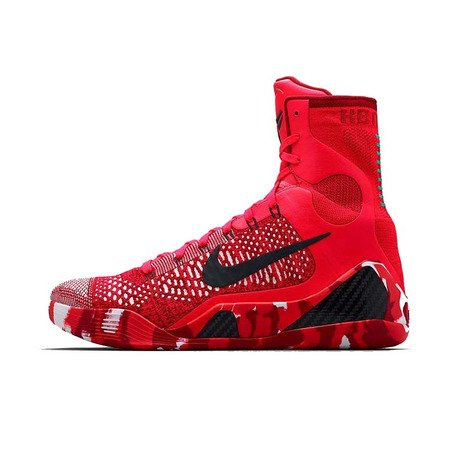 Kobe 9 Elite "Weihnachten" (600/Brightcrimson/negro/blanco)