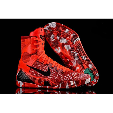 Kobe 9 Elite "Weihnachten" (600/Brightcrimson/negro/blanco)