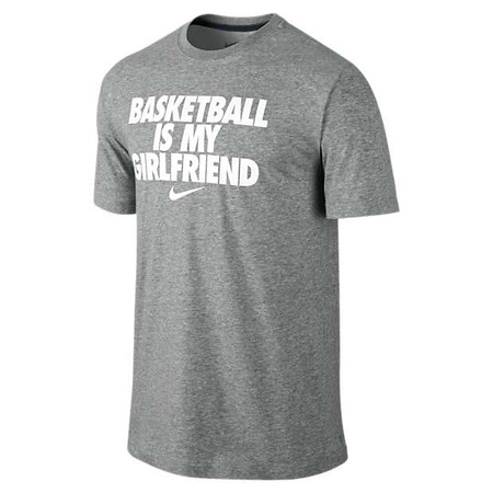 Camiseta Basket Nike Sgx "Basketball ist meine Freundin" (063/gris)