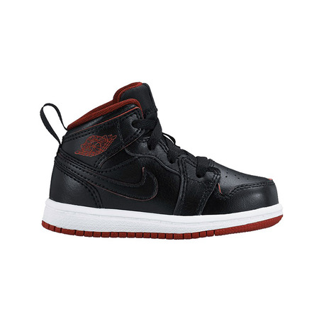 Jordan 1 Mittel BT (028/schwarz/rot)(19.5-27)