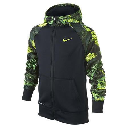 Kobe Sudadera Niñ@ Performance Full-Zip (010/black/volt)