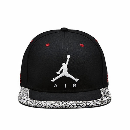 Jordan Gorra Jumpman Air (010/schwarz/rot)