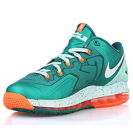 Air Max Lebron XI Low "Biscayne" (313/grün/weiß/orange)