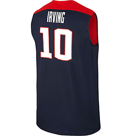 Camiseta Réplica Kyrie Irving #10# USA 2014 (452/navy/red/bl)