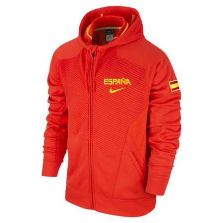 Capucha Sudadera Basket Spanien (600/rojoamarillo)