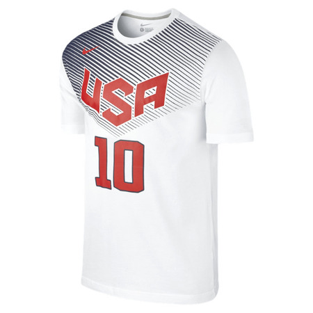 Camiseta Nike USA #10# Kyrie Irving (101/blanco/rojo/navy)