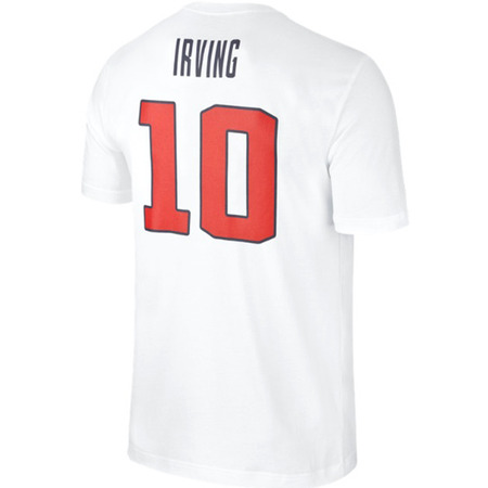 Camiseta Nike USA #10# Kyrie Irving (101/blanco/rojo/navy)