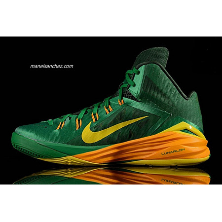 Nike Lunar Hyperdunk 2014 "Brasil" (373/verde/amarillo)