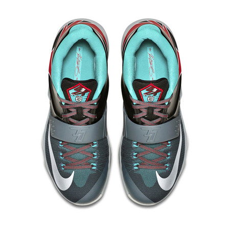 KD VII "Jaycee Carroll" (005/charcoal/dv grey/turquoise/red)