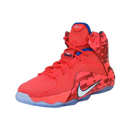 Lebron XII "Usa Day" GS Niñ@ (616/lt crimson/blanco/bright crimson)