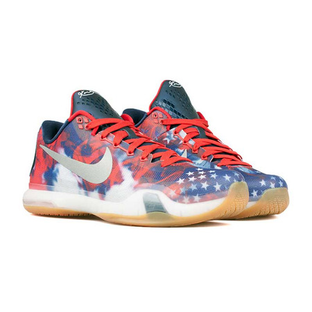 Kobe X "Independence Day" (604/Universität rot/silber/photo blue)