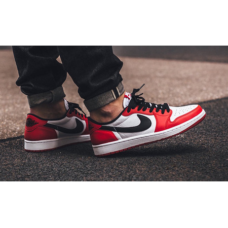 Air Jordan 1 Retro Low "Chicago" (600/varsity rot/schwarz/weiß)