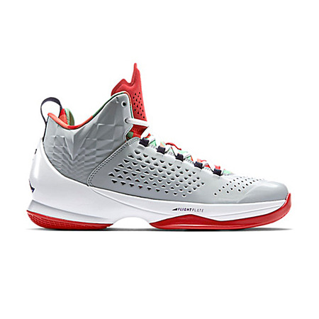 Jordan Melo 11 "Hare" (015/grau mst/rojo/negro/verde)