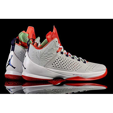 Jordan Melo 11 "Hare" (015/grau mst/rojo/negro/verde)