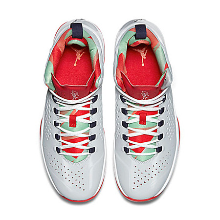 Jordan Melo 11 "Hare" (015/grau mst/rojo/negro/verde)