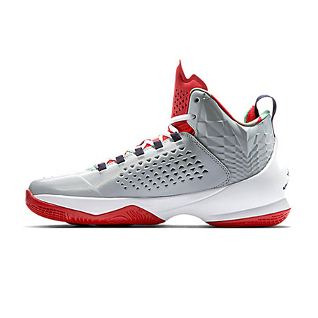 Jordan Melo 11 "Hare" (015/grau mst/rojo/negro/verde)