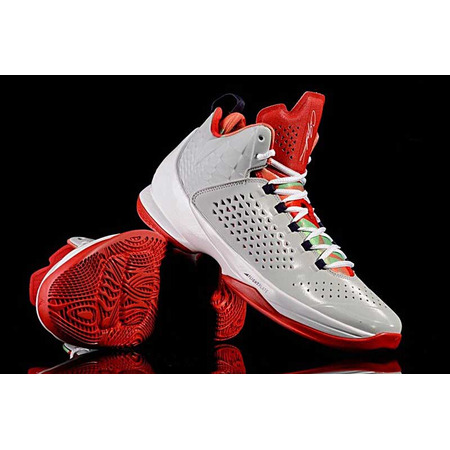 Jordan Melo 11 "Hare" (015/grau mst/rojo/negro/verde)