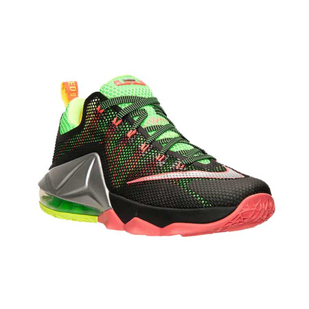 Lebron XII Low "Remix" (003/negro/volt/blue/crimson/grey)