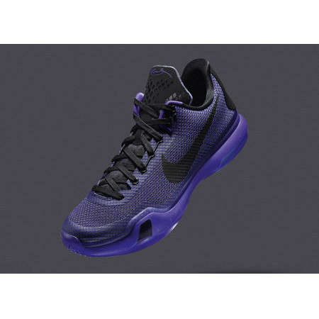 Kobe X (GS) "Blackout Violet" (005/persian violeta/negro)