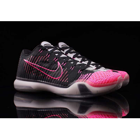 Kobe X Elite Low "Mambacurial" (010/schwarz/wolfgrau/pink-Fisch)