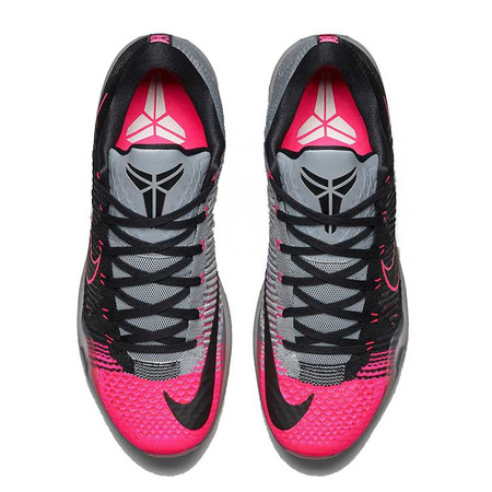 Kobe X Elite Low "Mambacurial" (010/schwarz/wolfgrau/pink-Fisch)