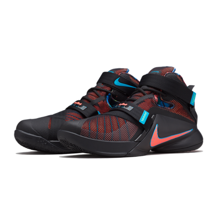 Nike Zoom LeBron Soldier 9 "Cavs Winner" (084/black/orange/blue)