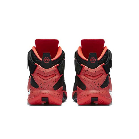 Nike Zoom Lebron Soldier 9 Premium "Bright Crimson" (negro/blanco-bright crimson)