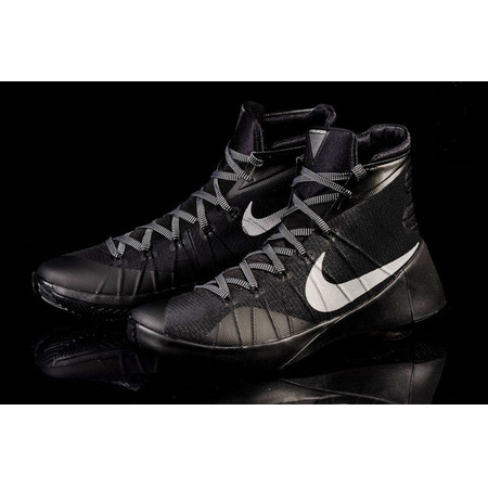 Nike Hyperdunk 2015 GS "SilverNight"(001/negro/gris metalic)