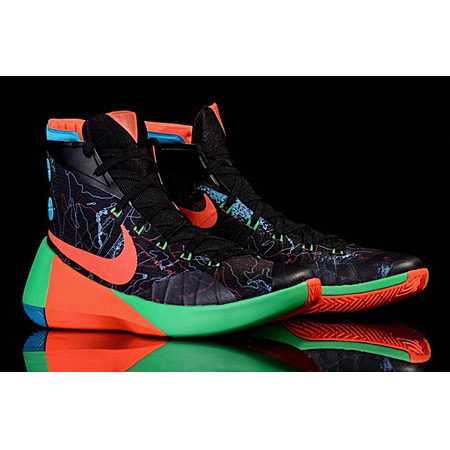 Nike Hyperdunk 2015 "Graffiti" (084/black/orange/verde/blue)