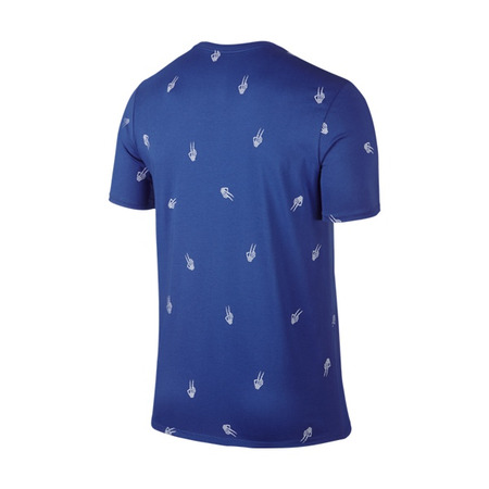 Kyrie T-Shirt Peace Bones AOP (480/royal/white)