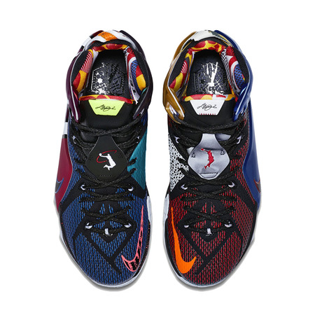 Lebron XII SE Premium "What The" (909/multicolor/phantom/cao)