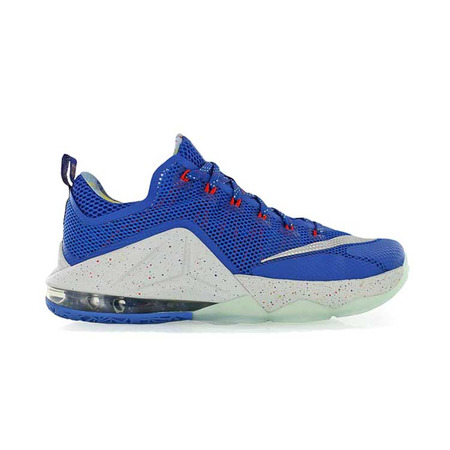 Lebron XII Low Limited "4TH Juli" (406/hypercobalt/gris/crimson)