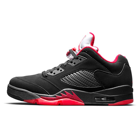 Air Jordan 5 Retro Low "Alternate `90" (001/schwarz/gym rot)