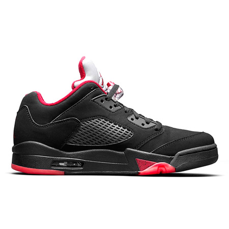 Air Jordan 5 Retro Low "Alternate `90" (001/schwarz/gym rot)