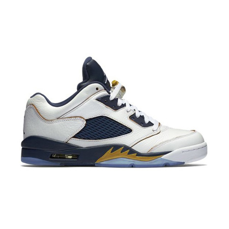 Air Jordan Retro 5 Low "Dunk From Above" (135/white/gold/navy)