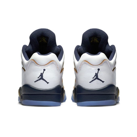 Air Jordan Retro 5 Low "Dunk From Above" (135/white/gold/navy)